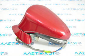 Left side mirror complete Lexus IS 14-15 7 pins, turn signal, red