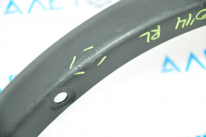 Trunk lid hinge trim left Lexus IS 14-20 black, scratches