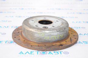 Rear left brake disc for Lexus IS 14-15 with perforation