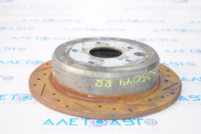 Rear right brake disc for Lexus IS 14-15 with perforation