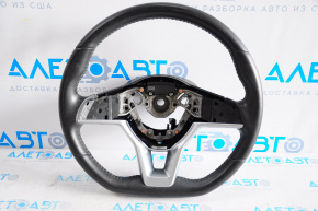 Naked steering wheel Nissan Rogue 17-20 leather black