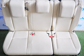 Rear row of seats 3 row Toyota Highlander 14-18 leather beige