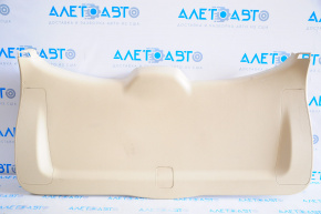 Toyota Highlander 14-19 trunk door trim beige, worn