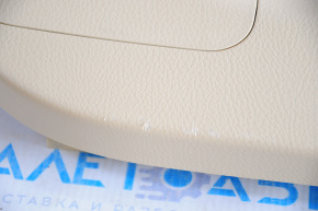 Toyota Highlander 14-19 trunk door trim beige, worn