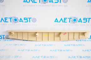 Upper trunk door trim Toyota Highlander 14-19 beige