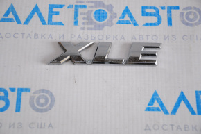 Emblem inscription XLE tailgate Toyota Highlander 14-19