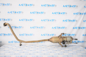 Toyota Prius 30 10-15 exhaust pipe sawed off catalytic converters
