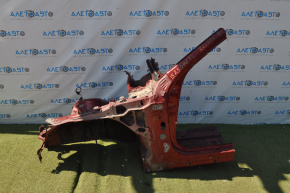Front right quarter Lexus IS 14-20 red