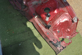 Front right quarter Lexus IS 14-20 red