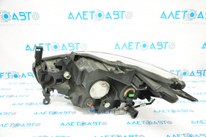 Headlight front right Nissan Murano z52 15-18 bare prerest halogen, dark, broken mount