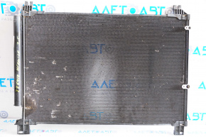 Air conditioner radiator condenser Toyota Highlander 14-19 2.7, 3.5 warped, honeycombs are dented