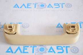 Ceiling handle front left Toyota Highlander 14-19 beige