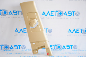 Center pillar trim upper belt left Toyota Highlander 14-19 beige