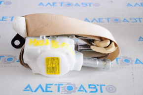 Driver's seat belt Toyota Highlander 14-19 beige
