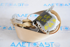 Seat belt 3rd row rear right Toyota Highlander 14-19 beige