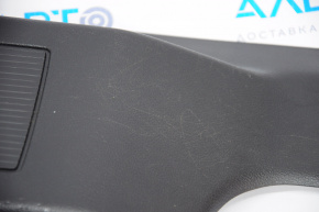 Door sill trim rear left VW Atlas 18-24 black, worn