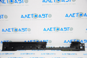 Door sill trim front left VW Atlas 18-24 black