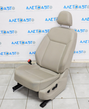 Driver's seat VW Atlas 18-20 with airbag, electric, heated, leather, gray