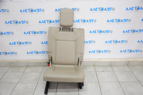 Rear row of seats left 3rd row VW Atlas 18-20 leather, gray