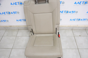 Rear row of seats right 3 row VW Atlas 18-20 leather, gray
