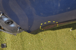 Quarter wing rear right VW Golf 15-17 5d blue, pokes