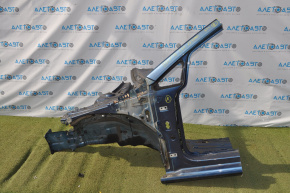 Front left quarter VW Golf 15 - blue