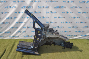 Front right quarter VW Golf 15 - blue