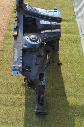 Front right quarter VW Golf 15 - blue