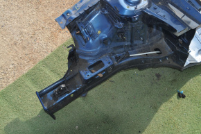 Front right quarter VW Golf 15 - blue