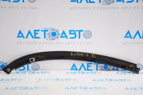 Trunk opening trim left Dodge Grand Caravan 11-20 black
