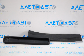 Door sill trim front left Dodge Grand Caravan 11-20 black, worn