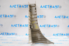Center pillar trim lower right Dodge Grand Caravan 11-20 gray, scratches