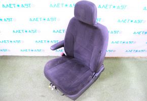 Driver's seat Dodge Grand Caravan 11-14 cloth, black, mechanical adjustment, without airbag, def armrest