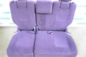 Rear row of seats 3 row Dodge Grand Caravan 11-15 cloth, black