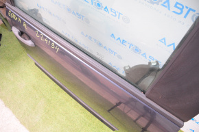 Molding door-glass central rear left Dodge Grand Caravan 11-20 black