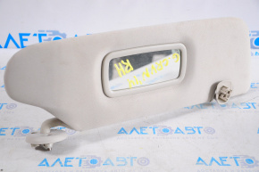 Right visor Dodge Grand Caravan 11-20 gray