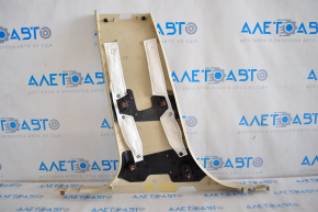 Center pillar trim lower right Lincoln MKZ 13-15 beige