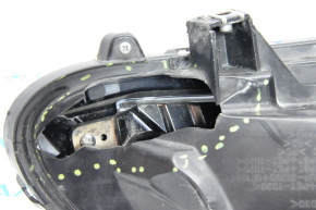 Headlight front left bare Honda Accord 13-15 halogen, for polishing, broken housing, broken fastener