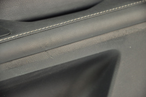 Door trim card front right Lexus ES300h ES350 13-15 leather black, scratches