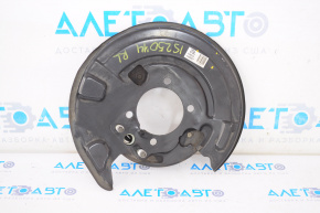 Rear left brake disc cover Lexus IS 14-15 with parking brake mechanism