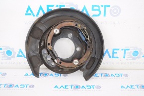 Rear right brake disc cover Lexus IS 14-15 with parking brake mechanism