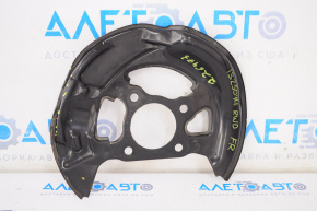 Front right brake disc cover Lexus IS 14-20 RWD dented