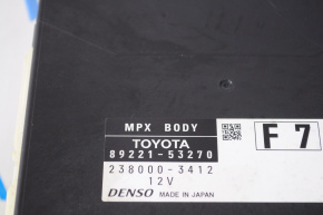 Fuse block under the dashboard complete with MPX Lexus IS 14-20