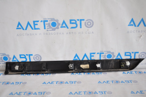 Door trim lower rear right Lincoln MKZ 13-20 black, broken guide