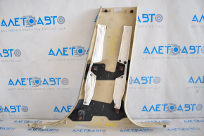 Center pillar trim lower left Lincoln MKZ 13-15 beige, rubbed