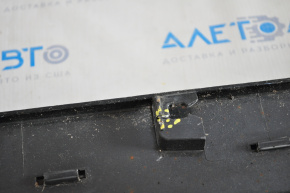 Right threshold Lincoln MKZ 13-20 black with seals, broken fastener, rubbed, cracked