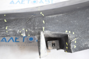 Right threshold Lincoln MKZ 13-20 black with seals, broken fastener, rubbed, cracked