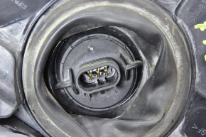 Headlight front left bare Jeep Patriot 11-17 broken housing, broken mount