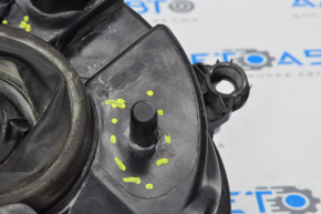 Headlight front left bare Jeep Patriot 11-17 broken housing, broken mount