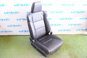 Acura ILX 13-15 passenger seat with airbag, manual, leather black